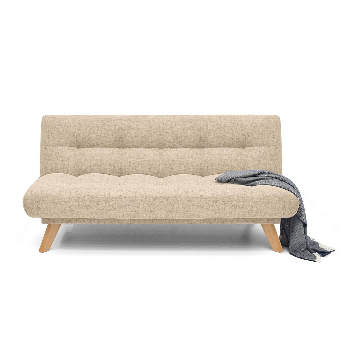 VENECIA - Sofá Cama 3 Puestos Tela Prato Venecia - Mueble