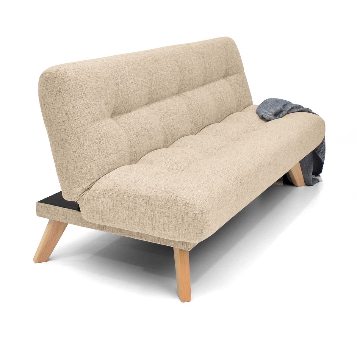 VENECIA - Sofá Cama 3 Puestos Tela Prato Venecia - Mueble