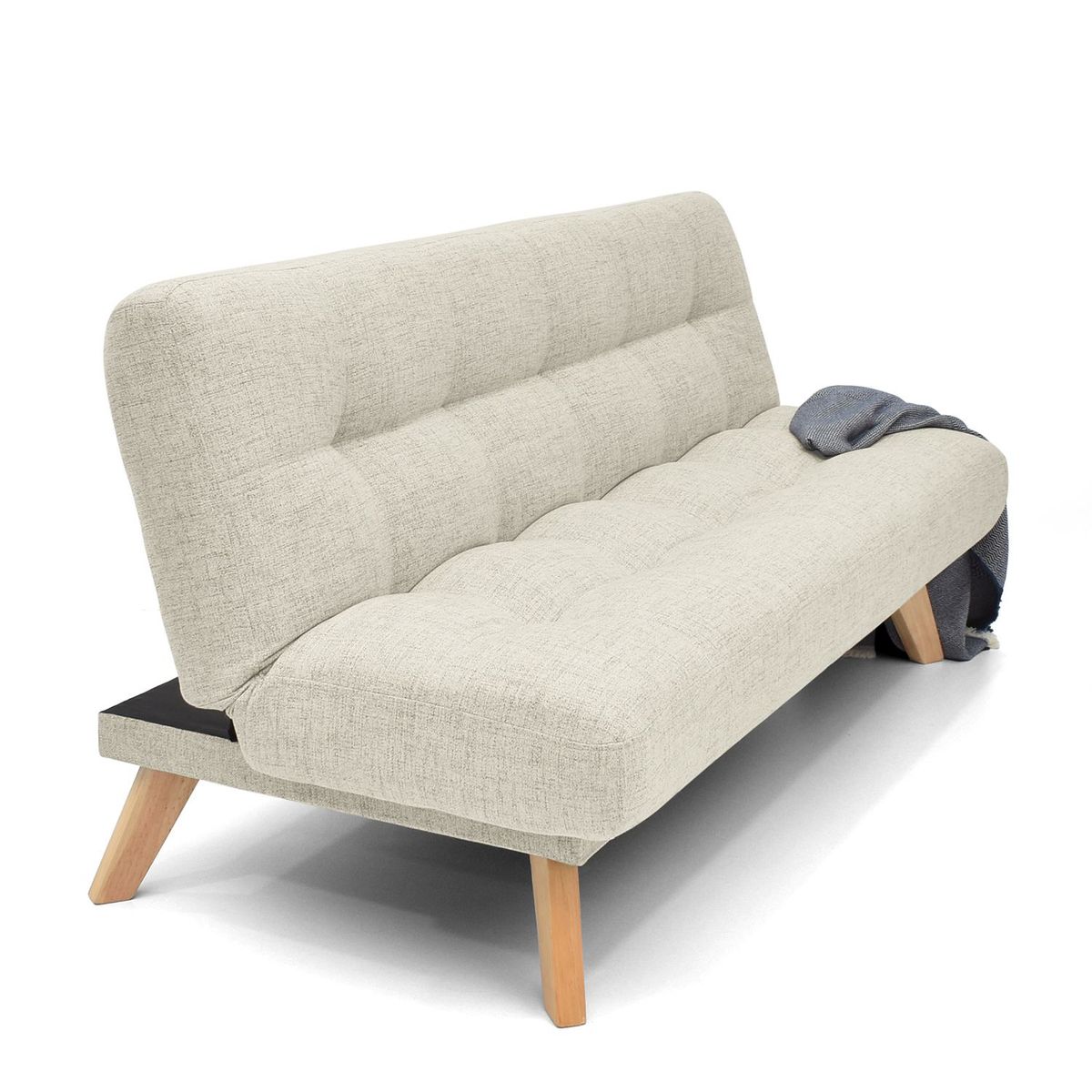 VENECIA - Sofá Cama 3 Puestos Tela Prato Venecia - Mueble