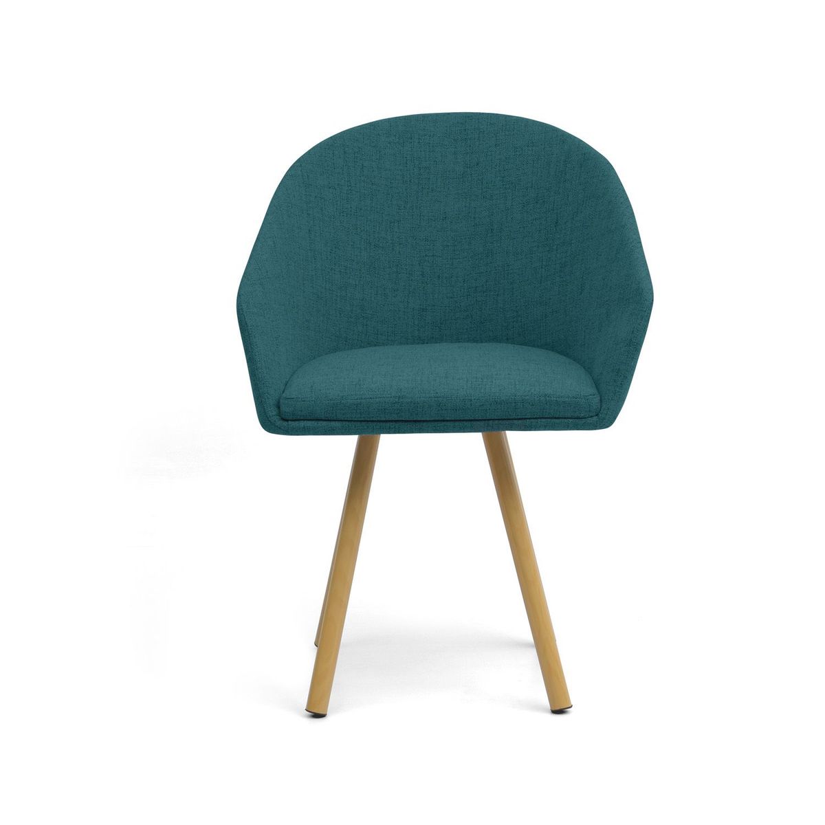 VENECIA - Silla de Comedor Moderna en Tela Morado (Incluye 1 Silla) Venecia