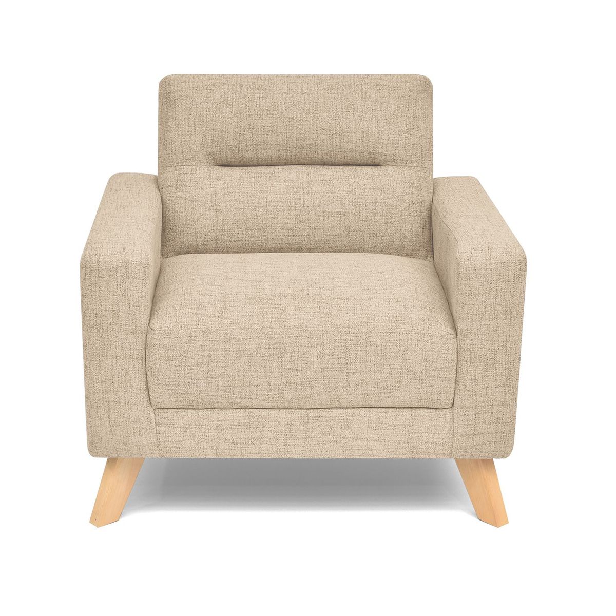 VENECIA - Poltrona Moderna Tela Seúl 83 x 86 x 73 cm Mica - Mueble