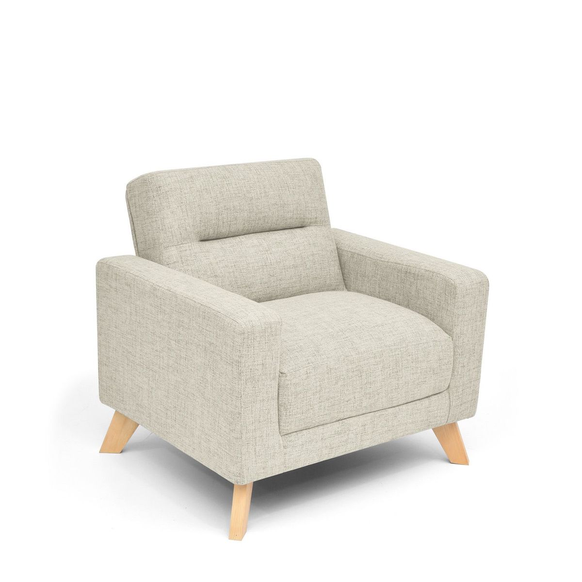 VENECIA - Poltrona Moderna Tela Seúl 83 x 86 x 73 cm Mica - Mueble