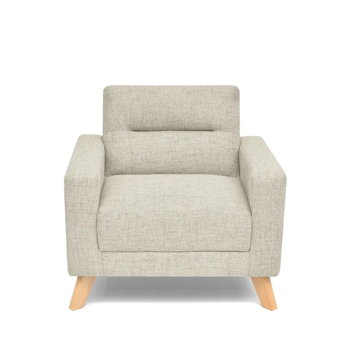 VENECIA - Poltrona Moderna Tela Seúl 83 x 86 x 73 cm Mica - Mueble