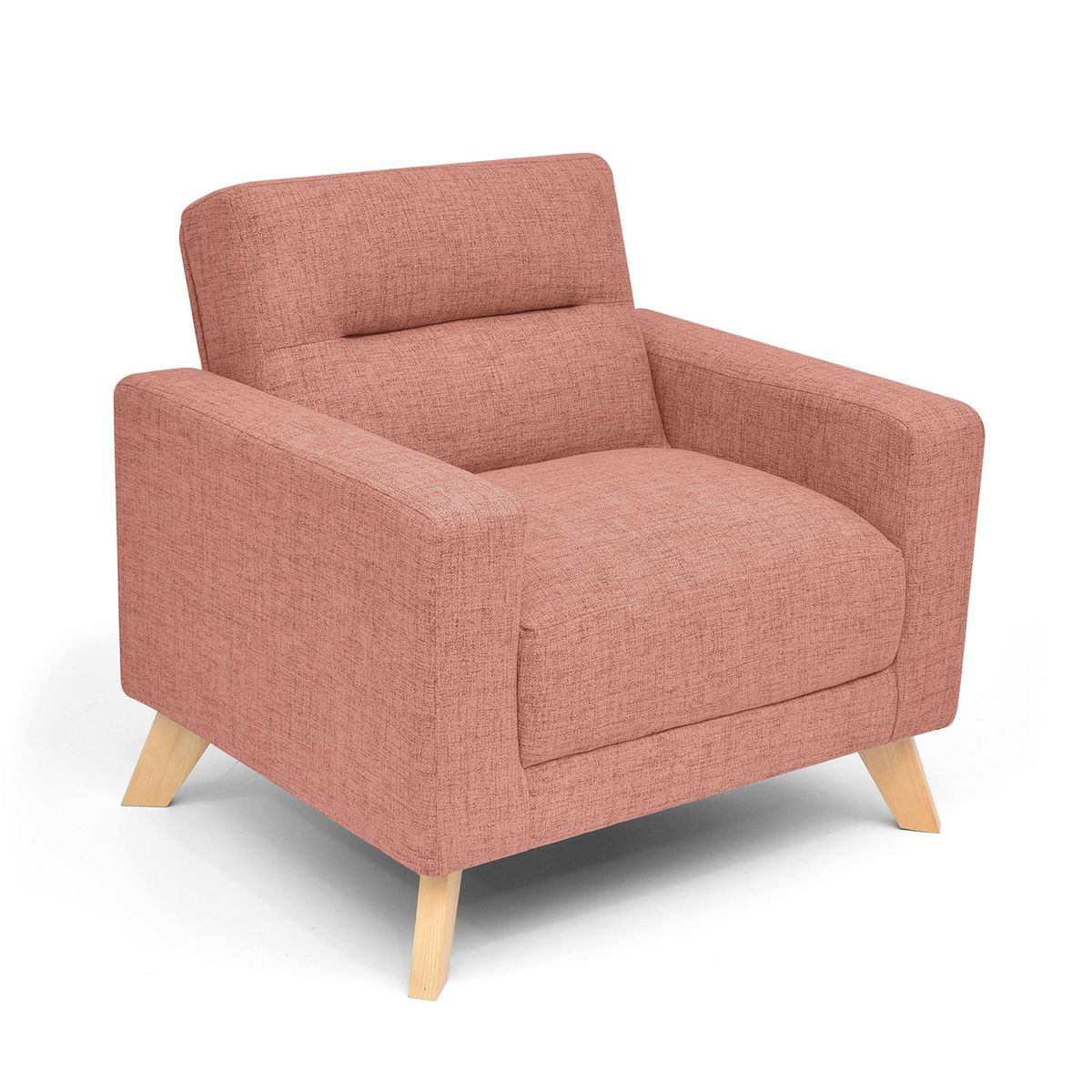 VENECIA - Poltrona Moderna Tela Seúl 83 x 86 x 73 cm Mica - Mueble