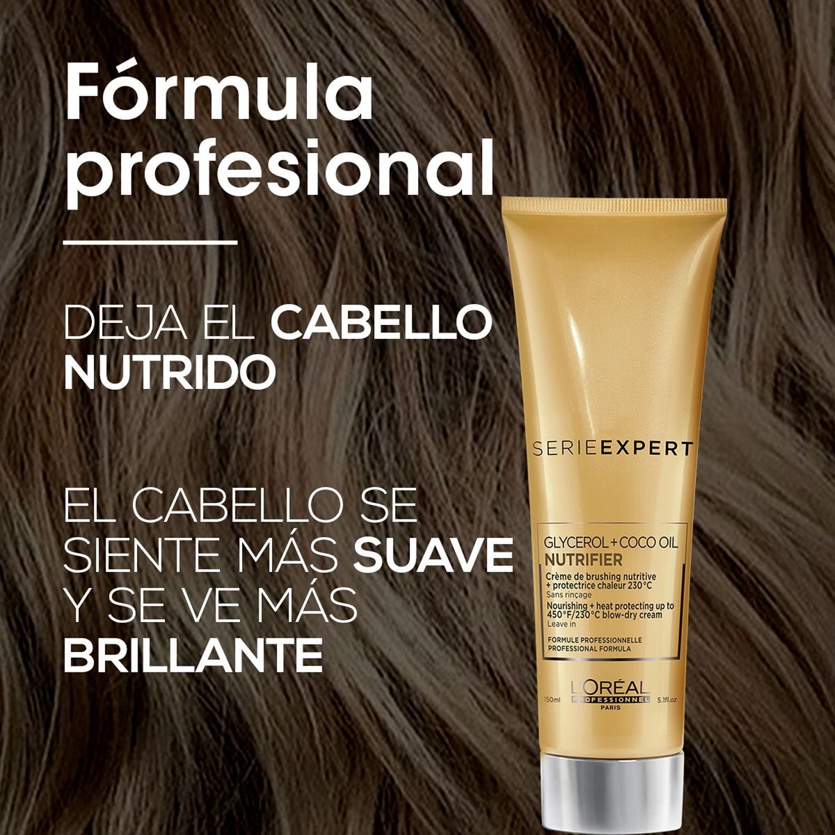 LOREAL PROFESSIONNEL - Loreal Professionnel Professionnel Paris - Nutrifier - Crema para Peinar Cabello Seco y Deshidratado 125ml