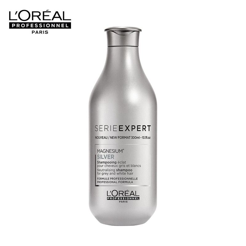 LOREAL PROFESSIONNEL - Loreal Professionnel Professionnel Paris - Silver - Shampoo Cabello Blanco y/o Gris 300ml