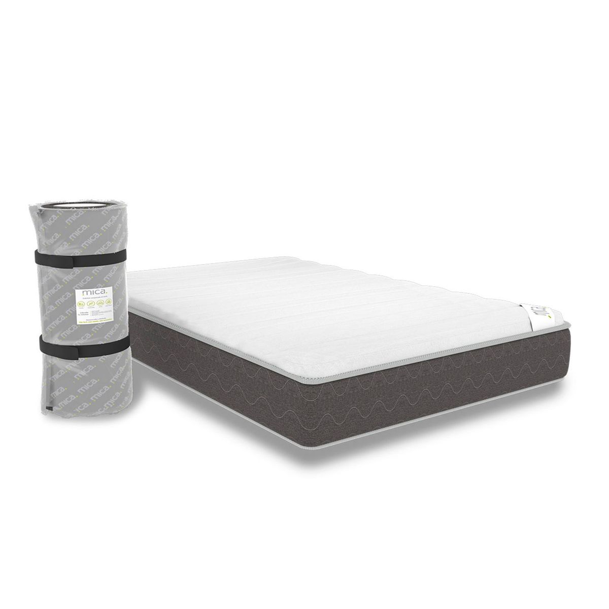 MICA - Colchón Semidoble Espuma Nebraska 120 x 190 cm Mica