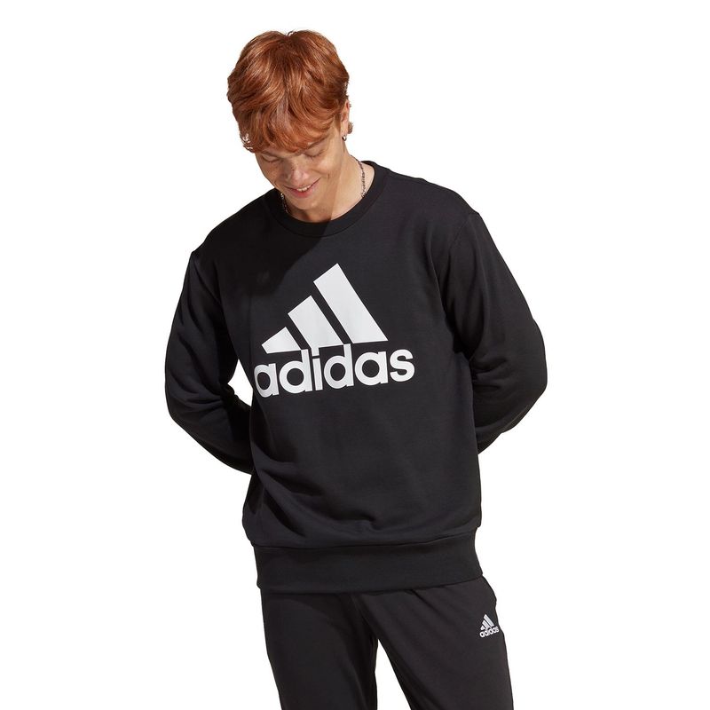 ADIDAS - Buzo Deportivo Logo Adidas Hombre