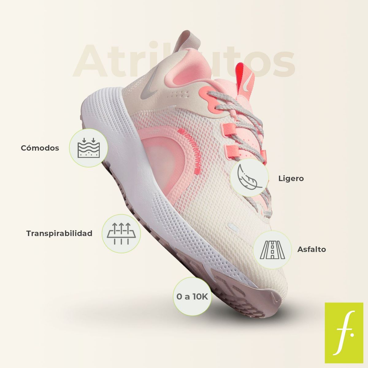NIKE - Tenis Nike Mujer Running React Escape Rn 2