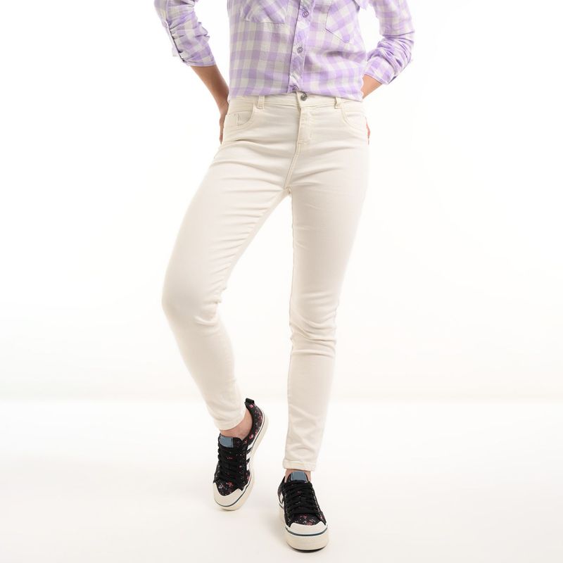 SYBILLA - Jean Skinny Mujer Tiro medio Sybilla