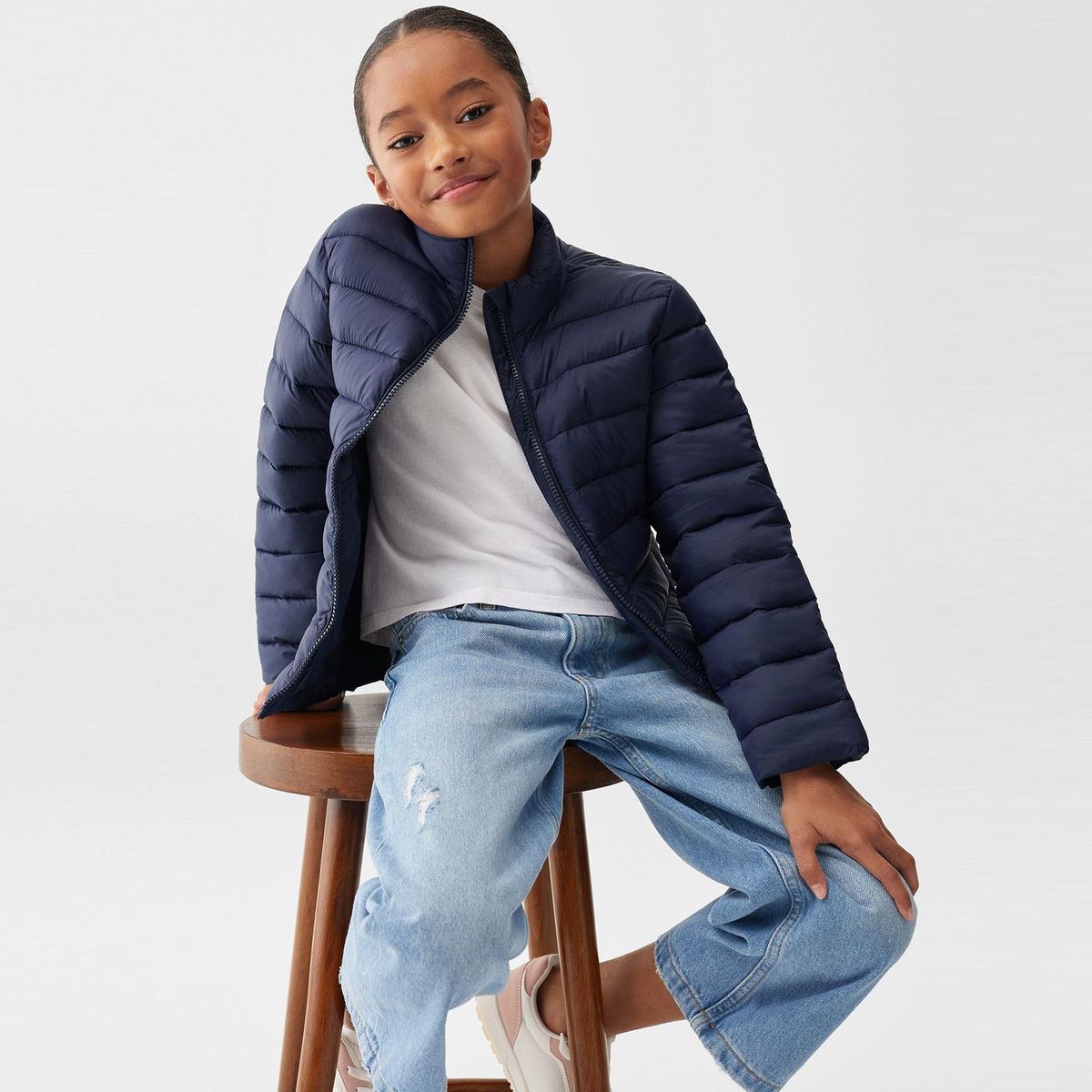  - Chaqueta acolchada para niña Mango Kids