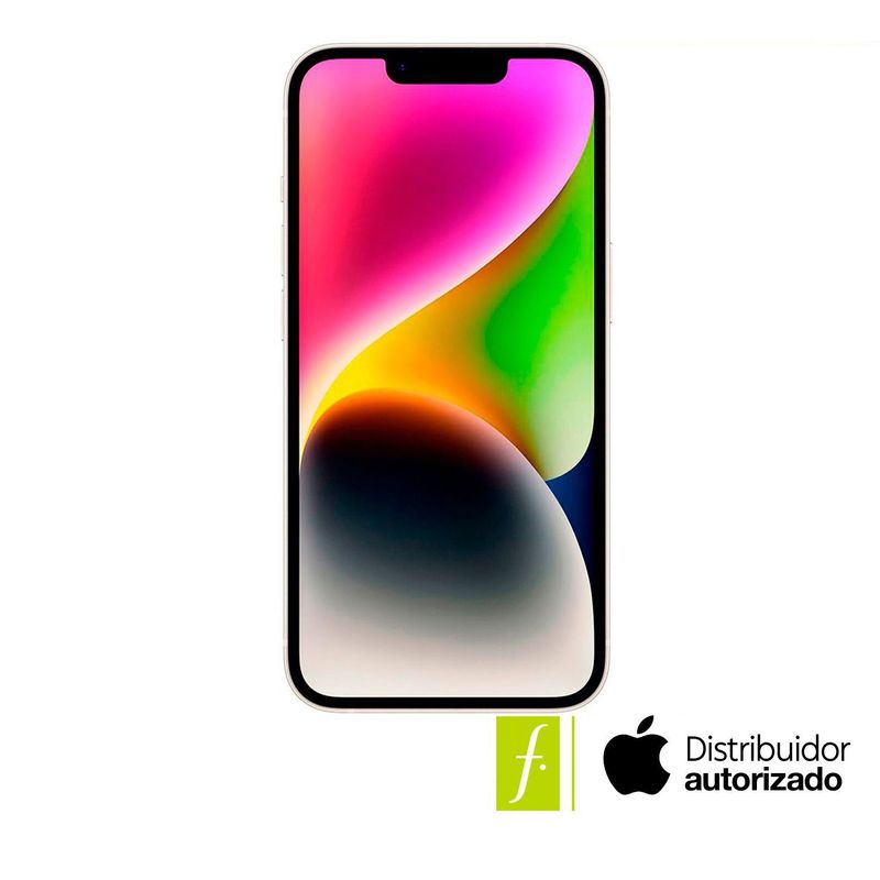 APPLE - iPhone 14 128GB 5G | 6GB RAM | Pantalla 6.1 Pulgadas | Chip A15 Bionic 