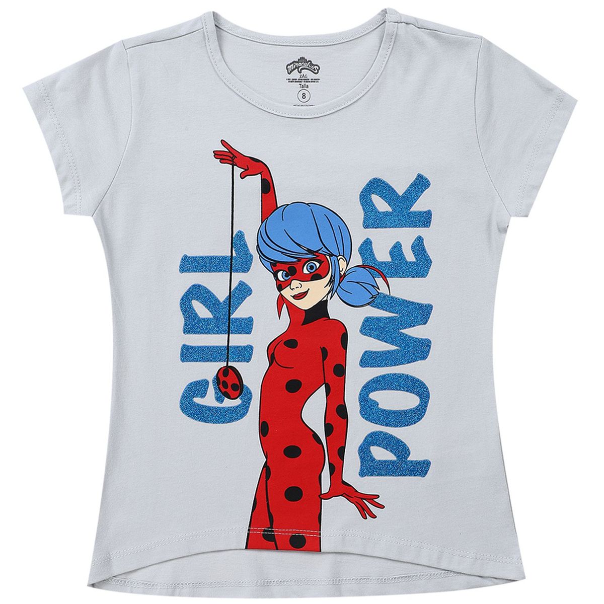 MIRACULOUS - Camiseta para Niña LadyBug