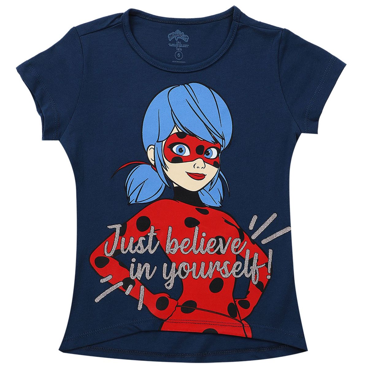 MIRACULOUS - Camiseta para Niña LadyBug