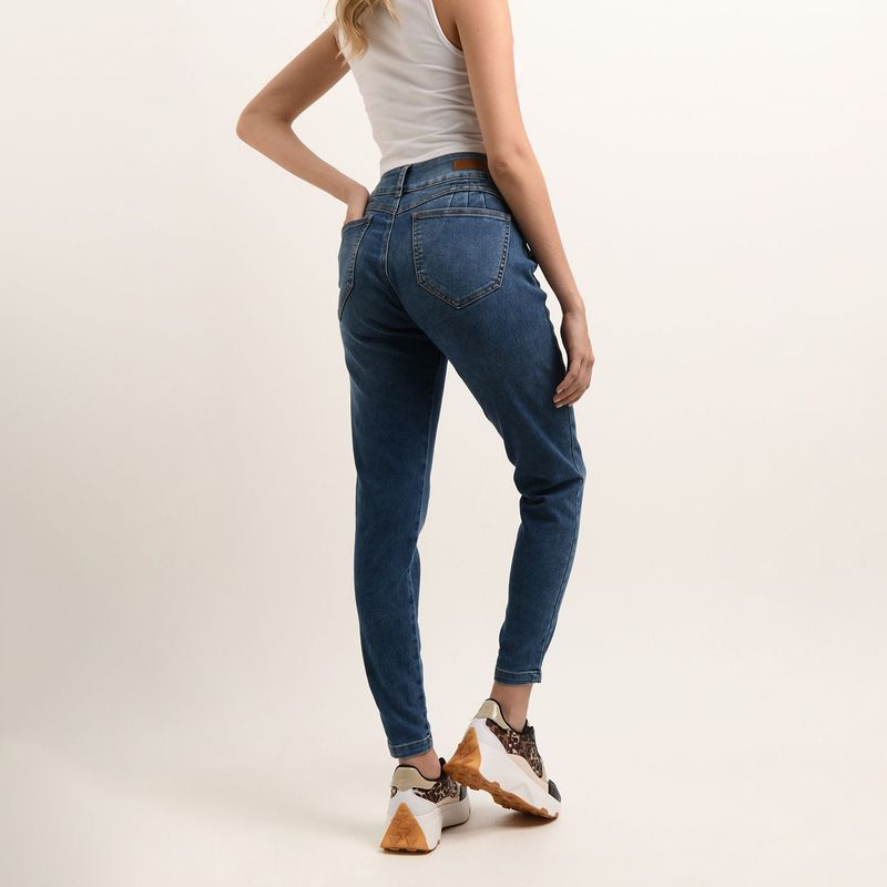 MOSSIMO - Jean Skinny para Mujer Tiro alto de Algodón Mossimo