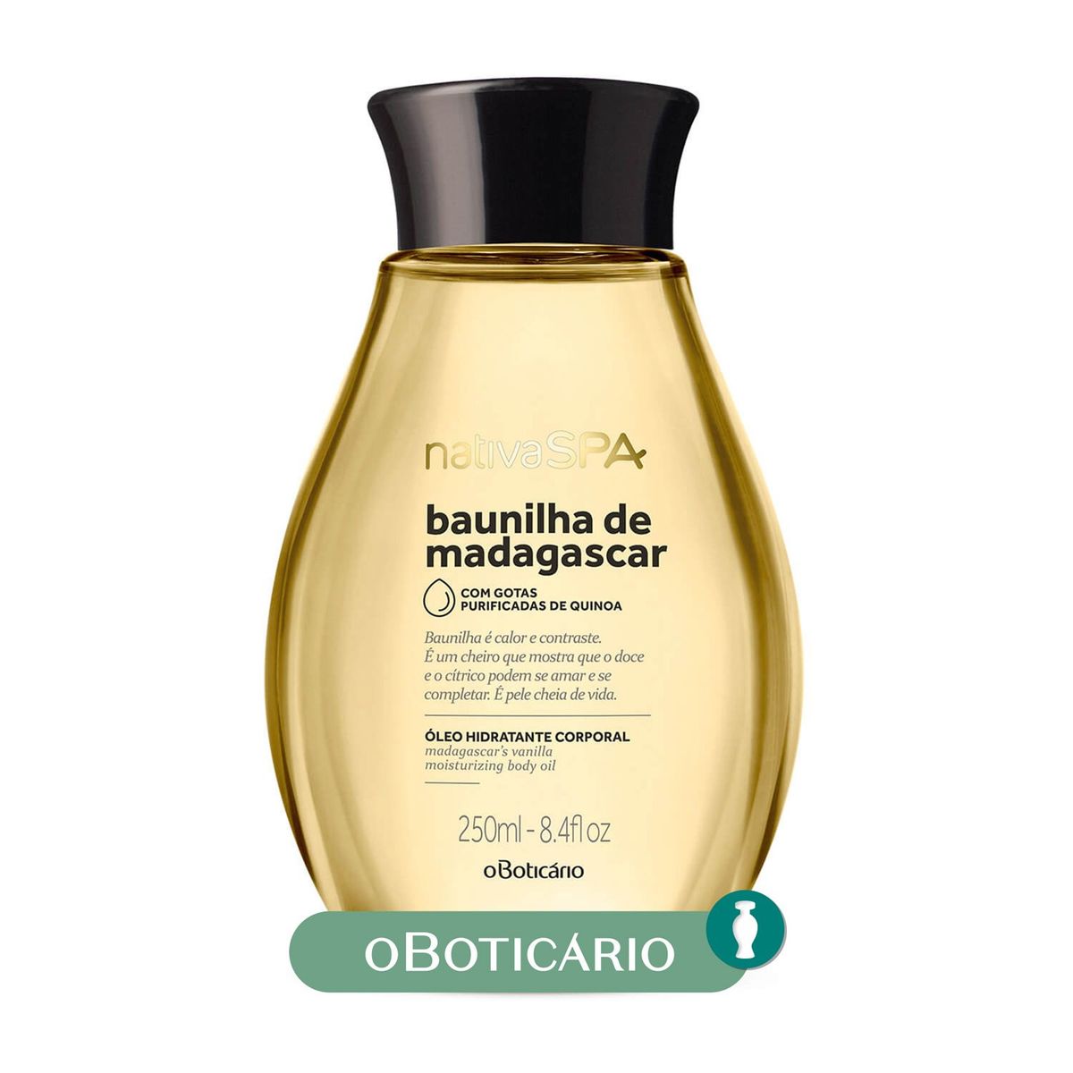 NATIVA SPA - Hidratante corporal OLEO HD CORP VMADAG V4 Nativa Spa O BoticarioPara Todo tipo de piel 250 ml 