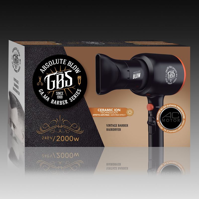 GAMA - Secador de cabello GAMA GBS BECHD0000002239 Número de velocidades 2