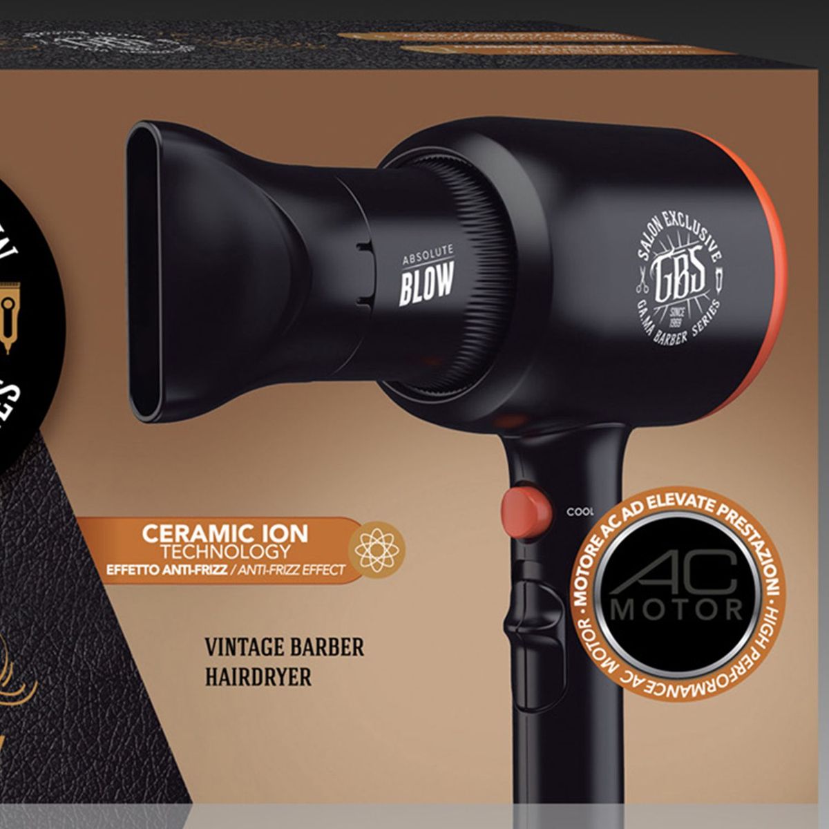 GAMA - Secador de cabello GAMA GBS BECHD0000002239 Número de velocidades 2