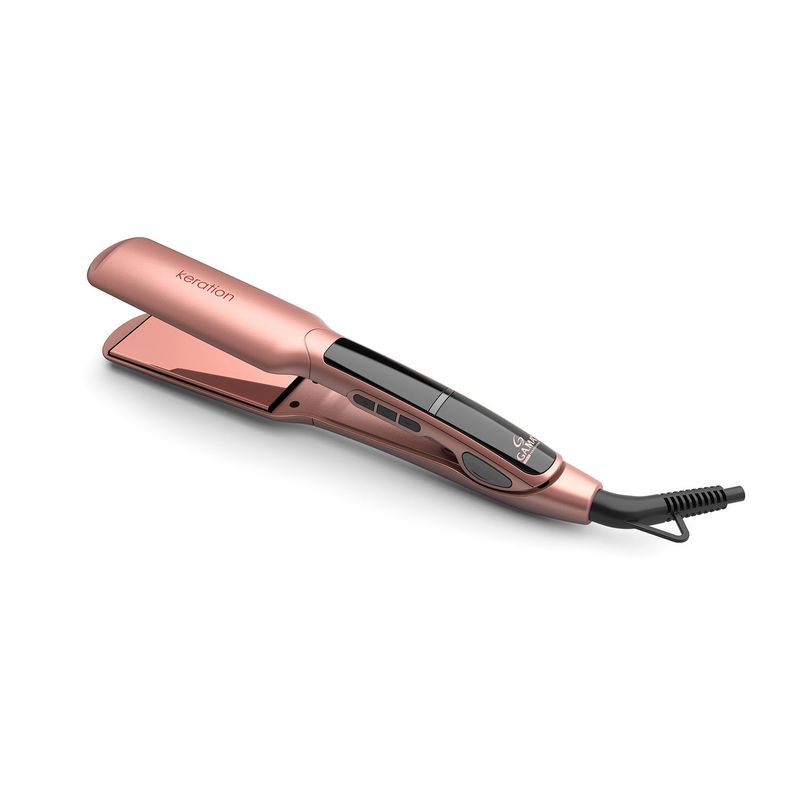 GAMA - Plancha de Pelo Gama Xwide Dig Keration |Control Digital |Temperatura máxima 230°C 