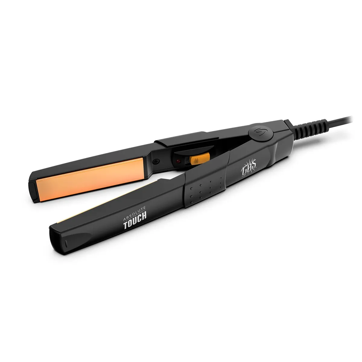 GAMA - Plancha para cabello Gama GBS Barba CP1 Mni GBS Absolute, plancha alisadora para el pelo con placas en cerámica