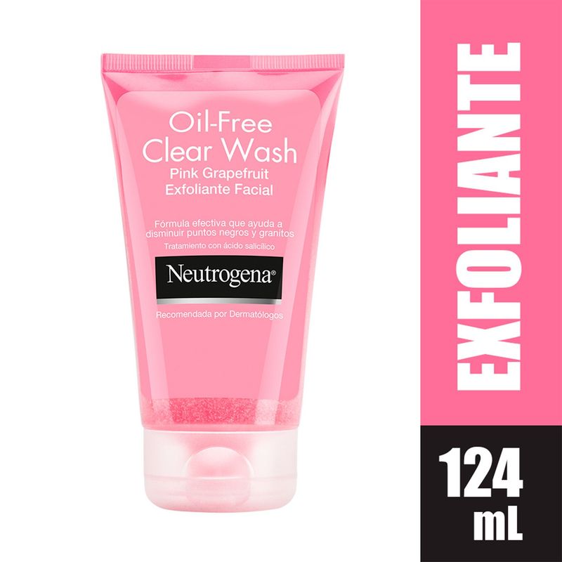 NEUTROGENA - Exfoliante Facial Neutrogena Pink Grapefruit 124 ml