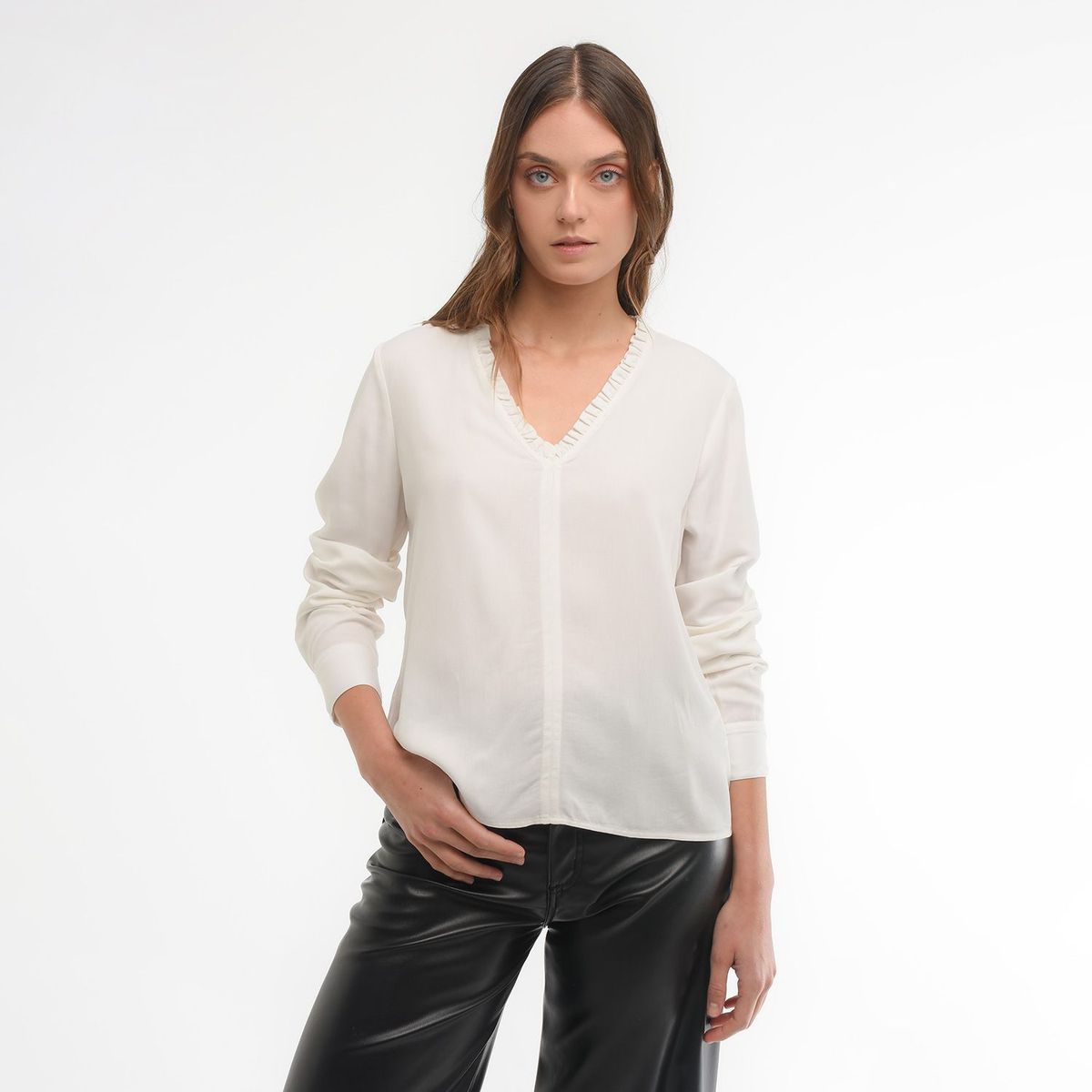 UNIVERSITY CLUB - Blusa para Mujer Manga larga University Club