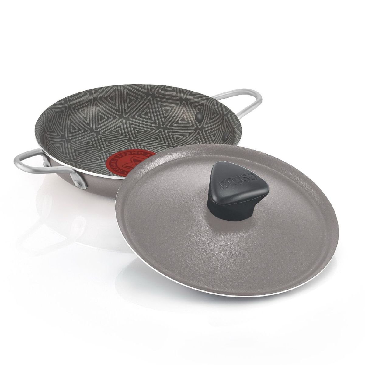 IMUSA - Cacerola Imusa Antiadherente Aluminio 12 cm