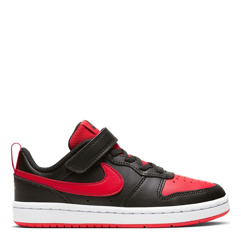 NIKE - Tenis Nike Court Borough Low 2 para Niño Velcro