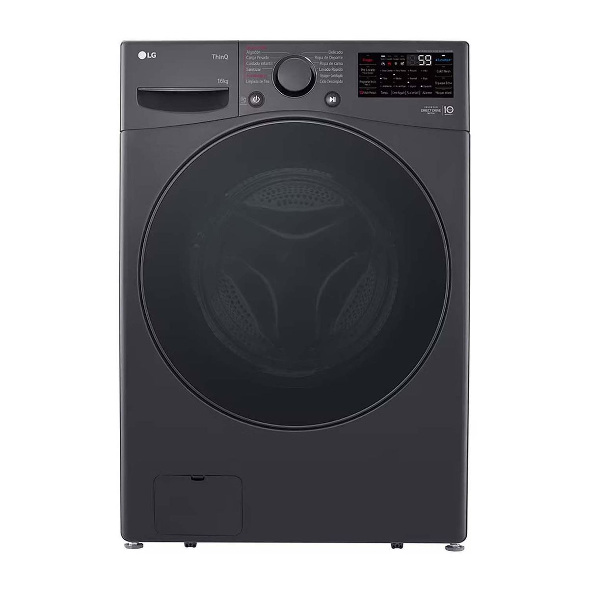 LG - Lavadora LG Carga Frontal 16 KG WO16MG2S6P