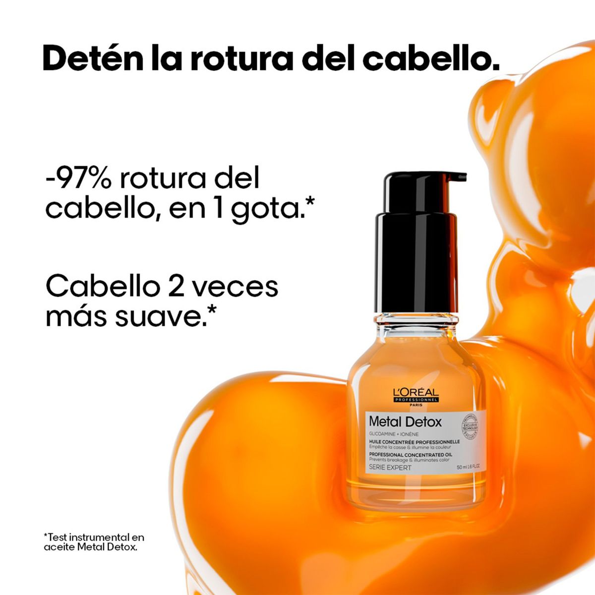 LOREAL PROFESSIONNEL - Aceite concentrado LOréal Professionnel Metal Detox 50ml