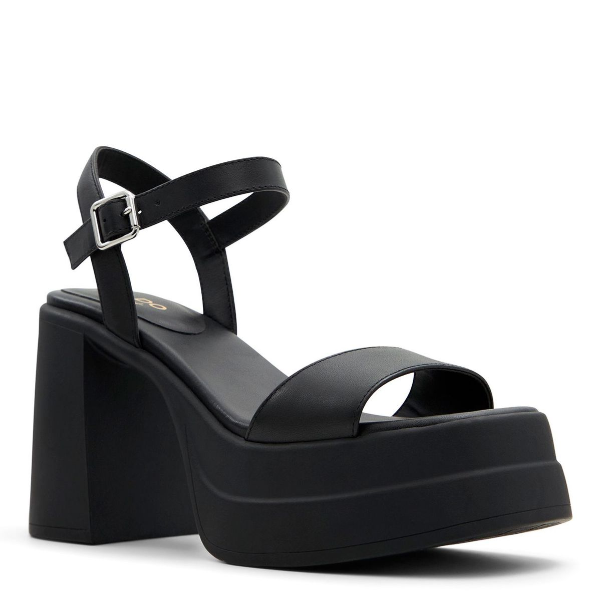 ALDO - Sandalias para Mujer con tacón grueso. Sandalias Aldo negras de moda para mujer