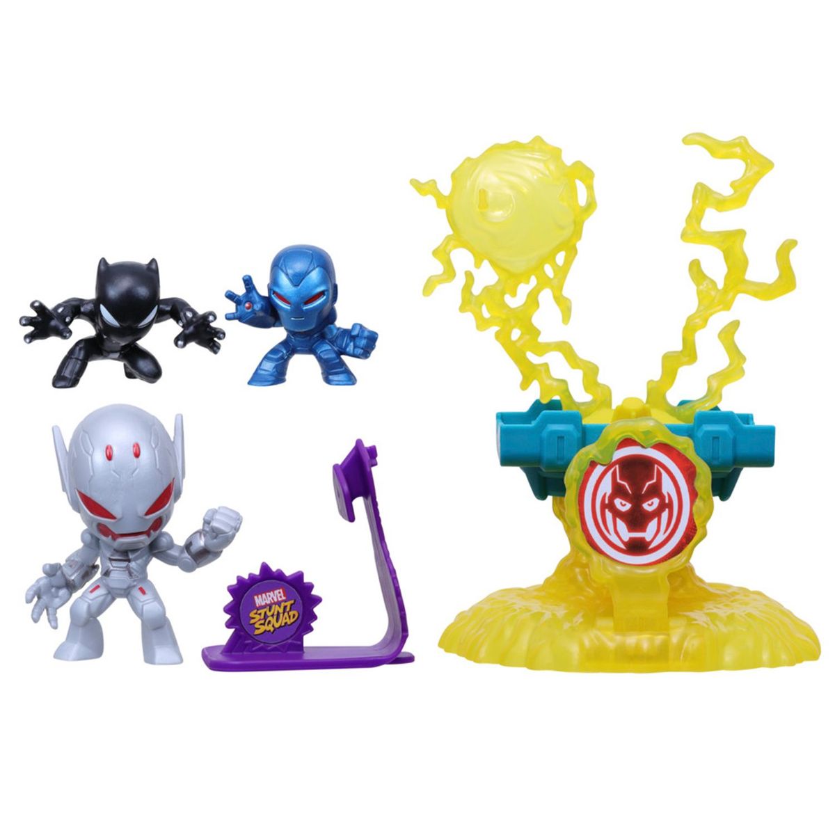 MARVEL - Figura de acción Stunt Squad Villain Knockdown Marvel