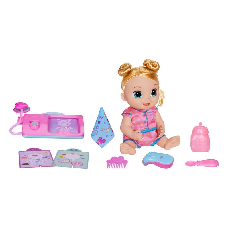 BABY ALIVE - Muñeca Baby Alive Lulu Achoo Cabello Rubio