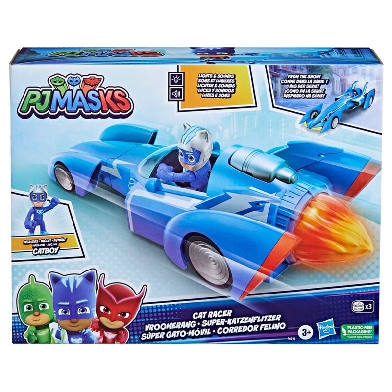 PJ MASKS - Figura de Acción PJ Masks Power Heroes Súper Gato-Móvil