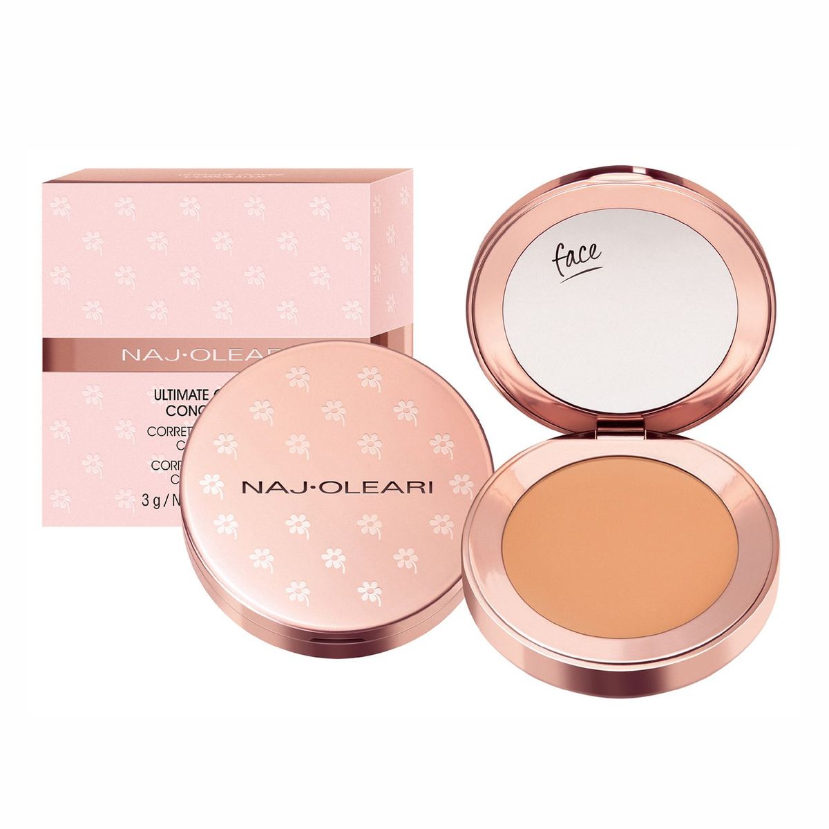 NAJ OLEARI - Corrector de rostro Líquida Ultimate Cover Naj Oleari 3 g