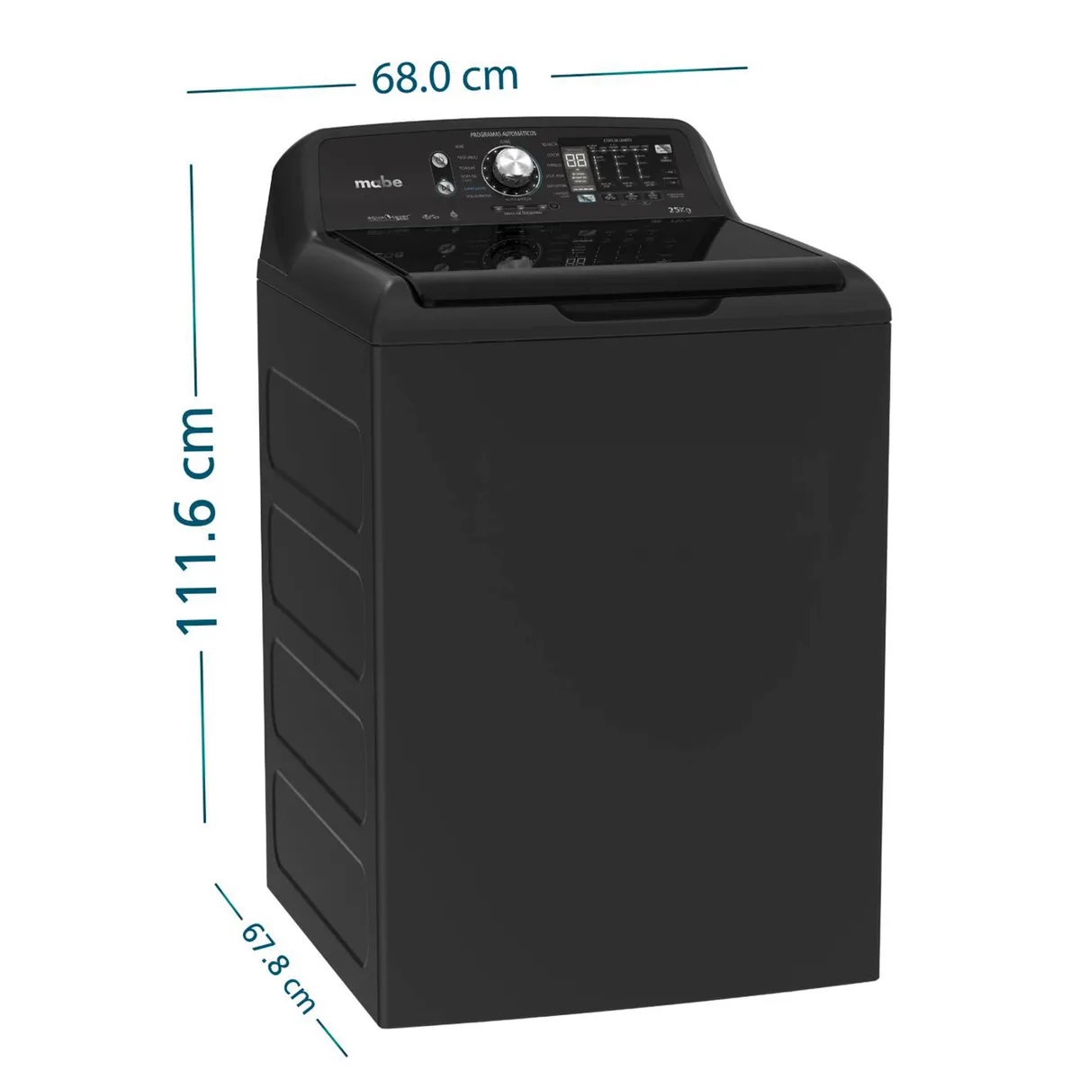 MABE - Lavadora Mabe Superior 25 kg LMC75201WDAB0