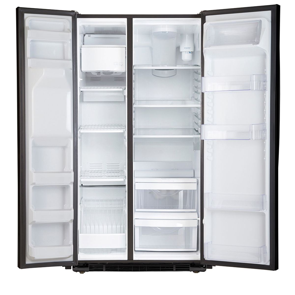 GENERAL ELECTRIC - Nevecón General Electric Side by Side 755 lt Black Steel PQL26PGKFPS