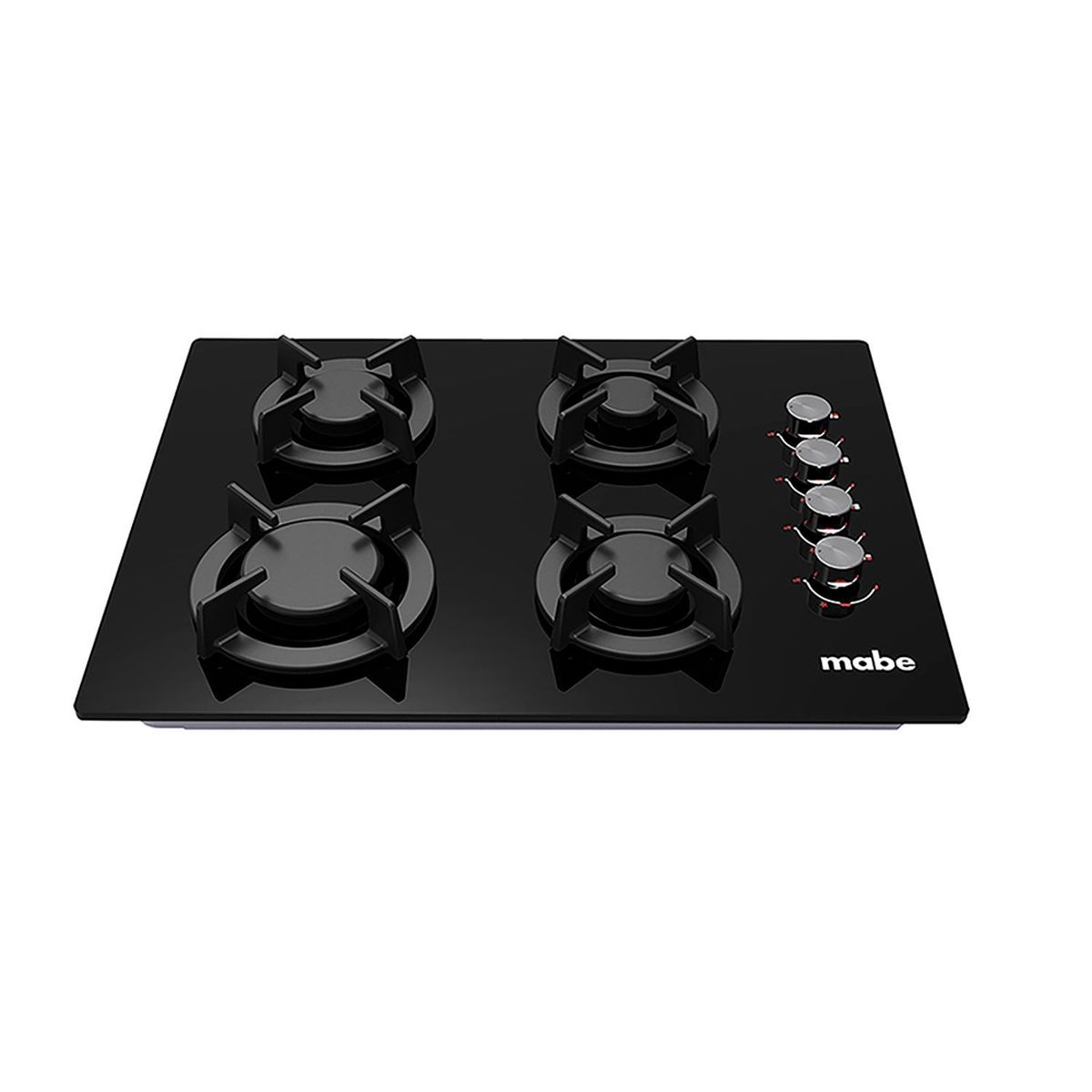 MABE - Estufa empotrable 60 cm Vidrio Templado Negra Mabe PM6046V0