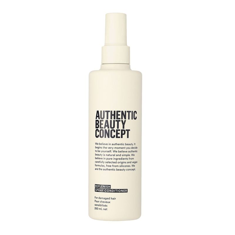 AUTHENTIC BEAUTY CONCEPT - Acondicionador Spray Authentic Beauty Concept Replenish para Cabello Maltratado Reparación 250 ml