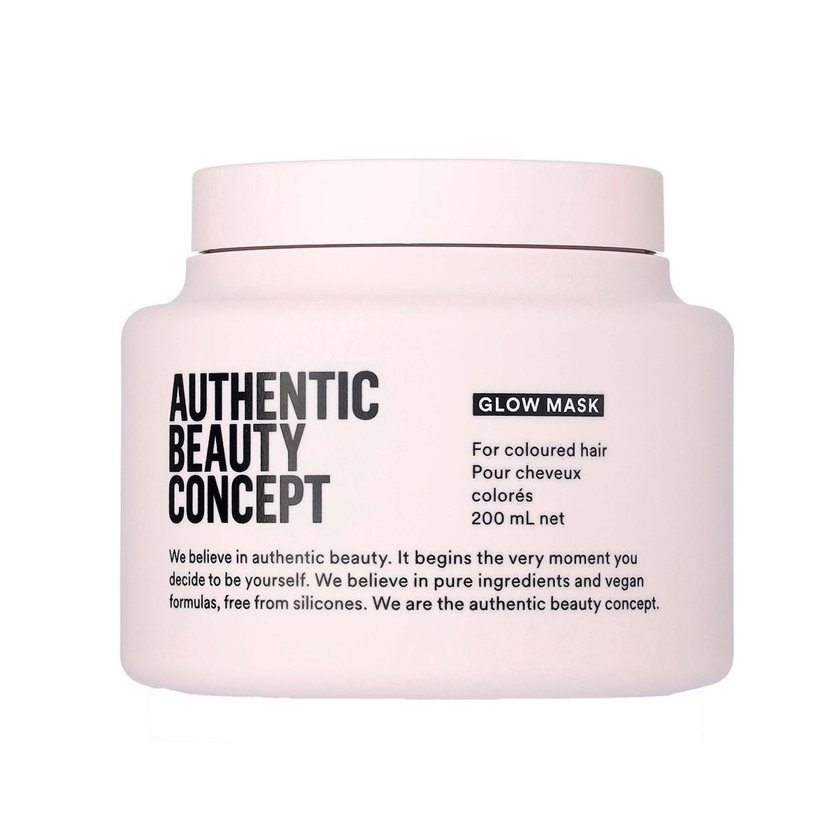 AUTHENTIC BEAUTY CONCEPT - Mascarilla Capilar Authentic Beauty Concept Glow para Cabello Tinturado Protección del color 200 ml