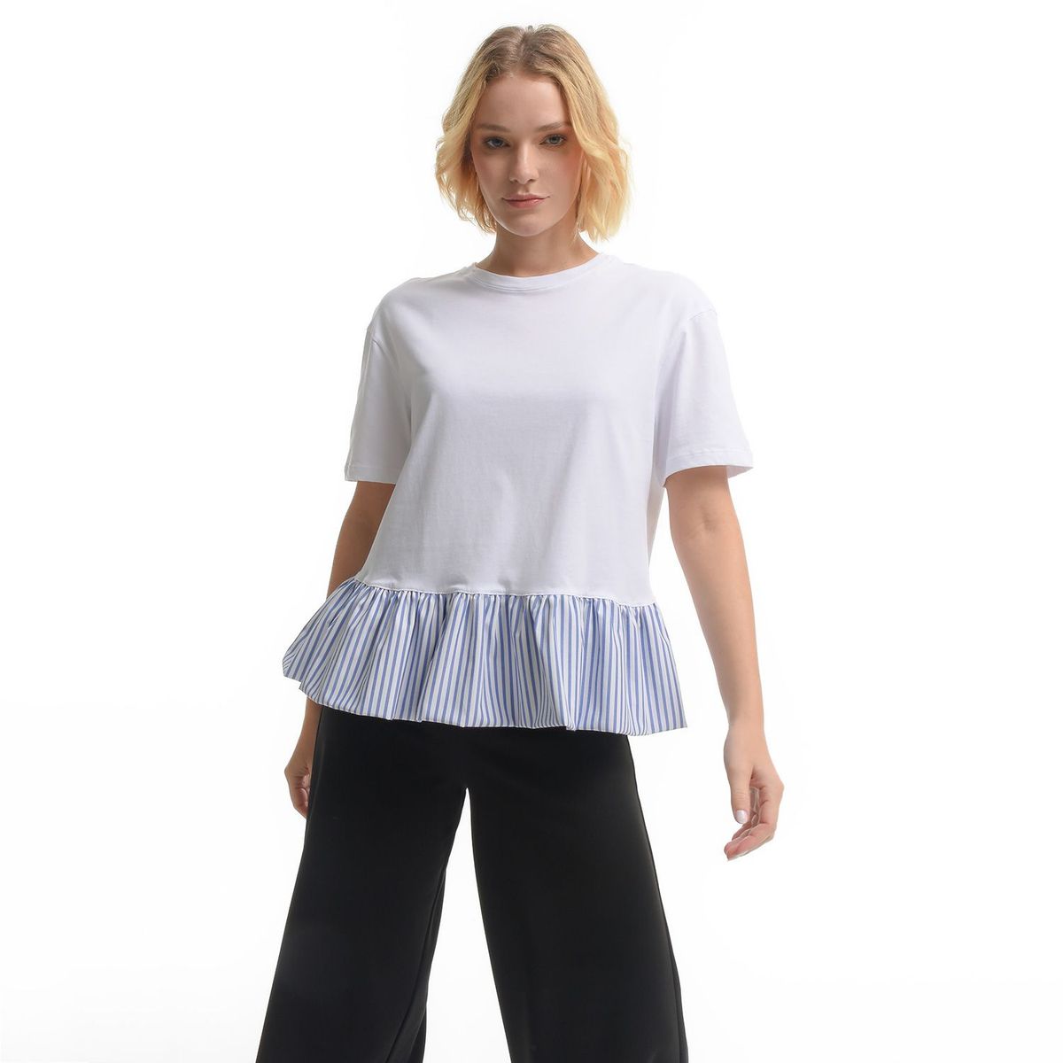 BASEMENT - Camiseta Manga corta Basement Mujer