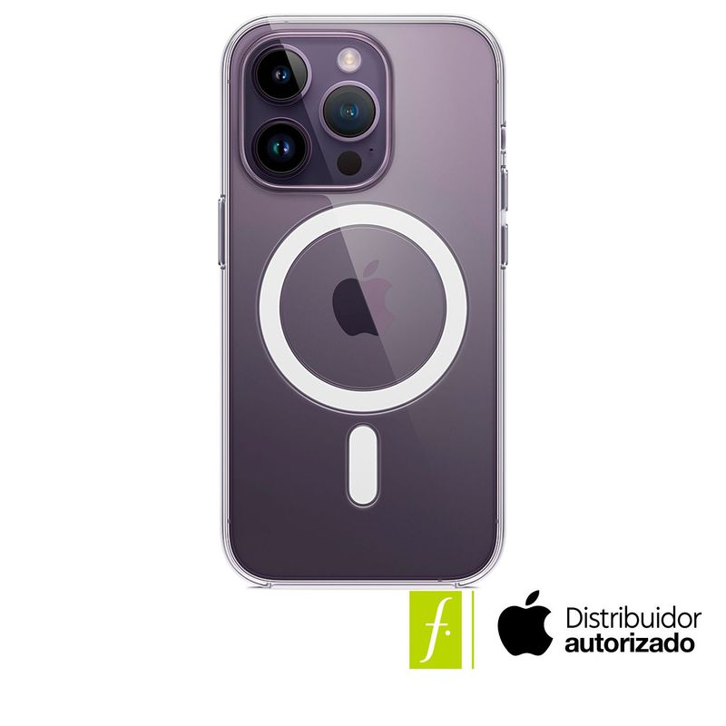 APPLE - Carcasa transparente con MagSafe  iPhone 14 Pro