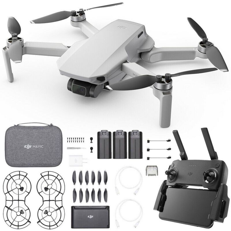 DJI - Combo drone dji mavic mini blanco