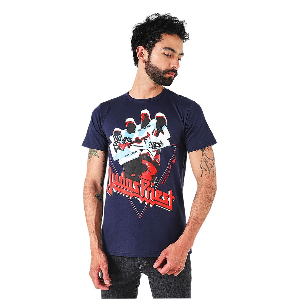  - Camiseta Manga corta Judas Priest Hombre