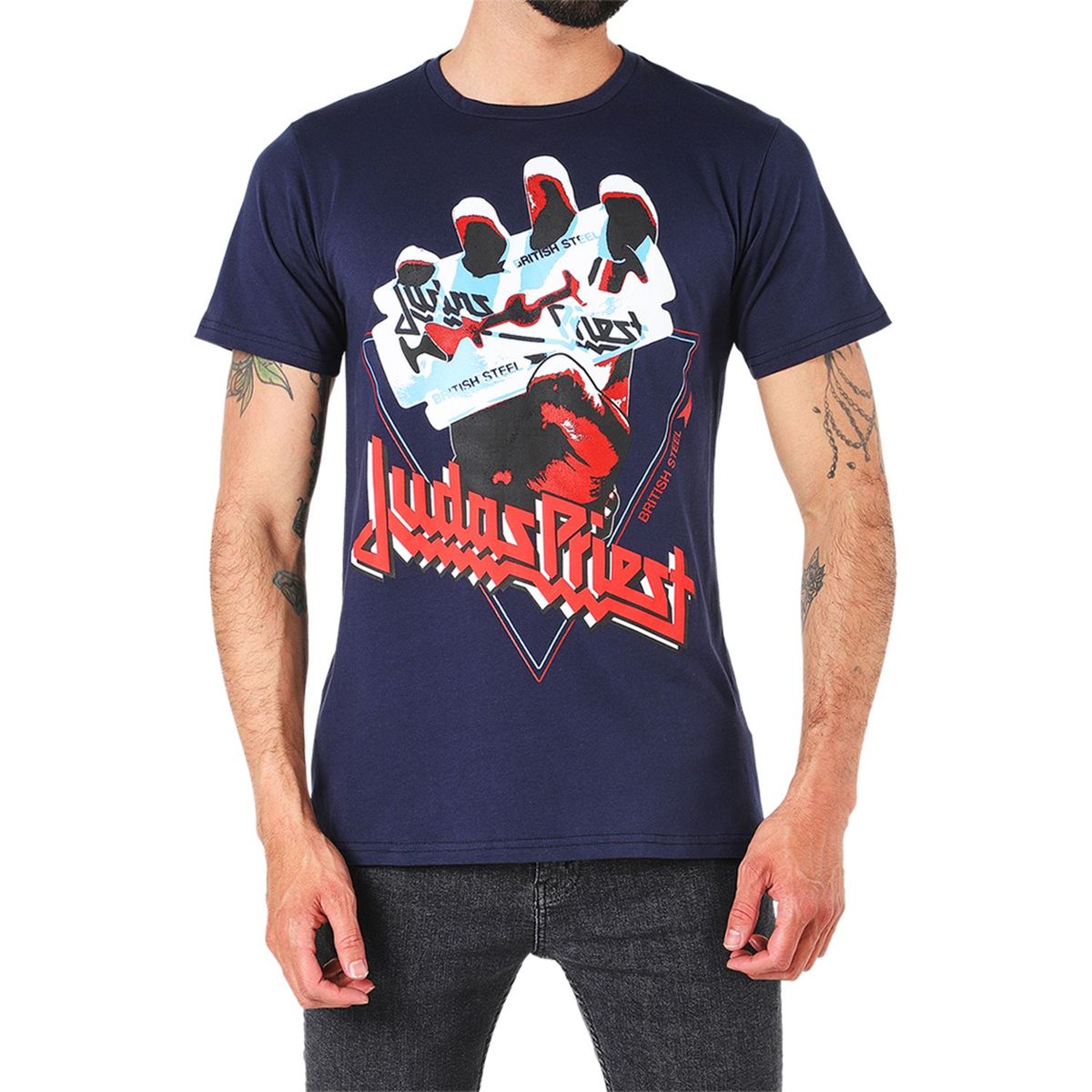  - Camiseta Manga corta Judas Priest Hombre