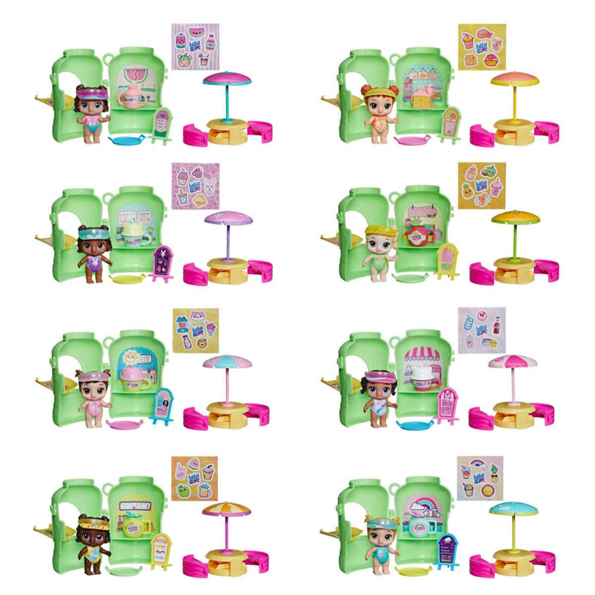 BABY ALIVE - Muñeca Baby Alive. Foodie Cuties 7 Sorpresas. Producto Aleatorio