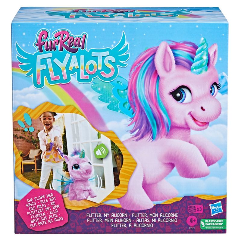 FURREAL FRIENDS - Peluche Furreal Flyalots Alitas,Mi Alicornio