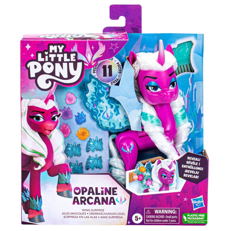 MY LITTLE PONY - Muñeca My Little Pony Opaline Arcana Sorpresa en las alas