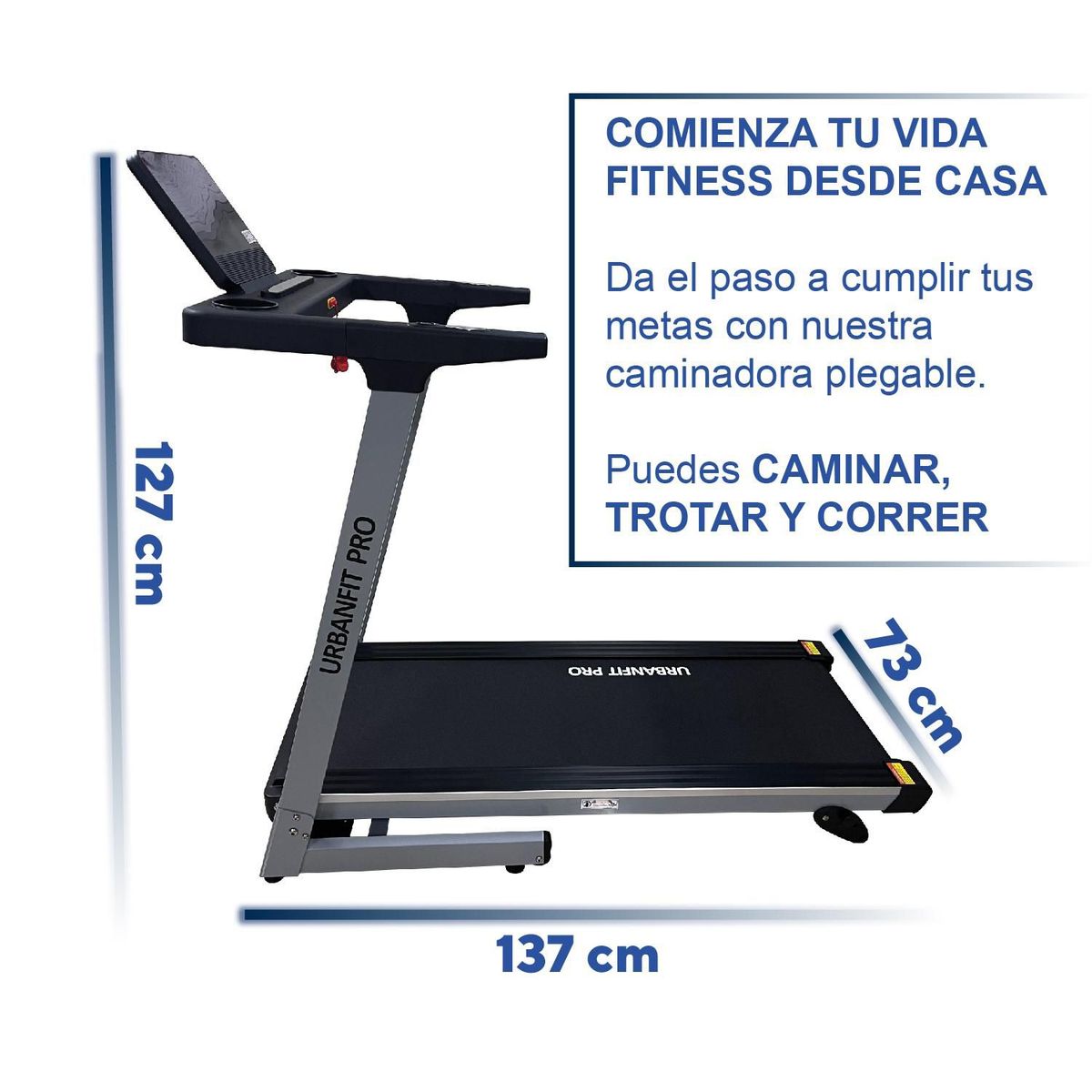 URBANFIT PRO - Banda Caminadora Trotadora eléctrica STAR Urbanfit Pro
