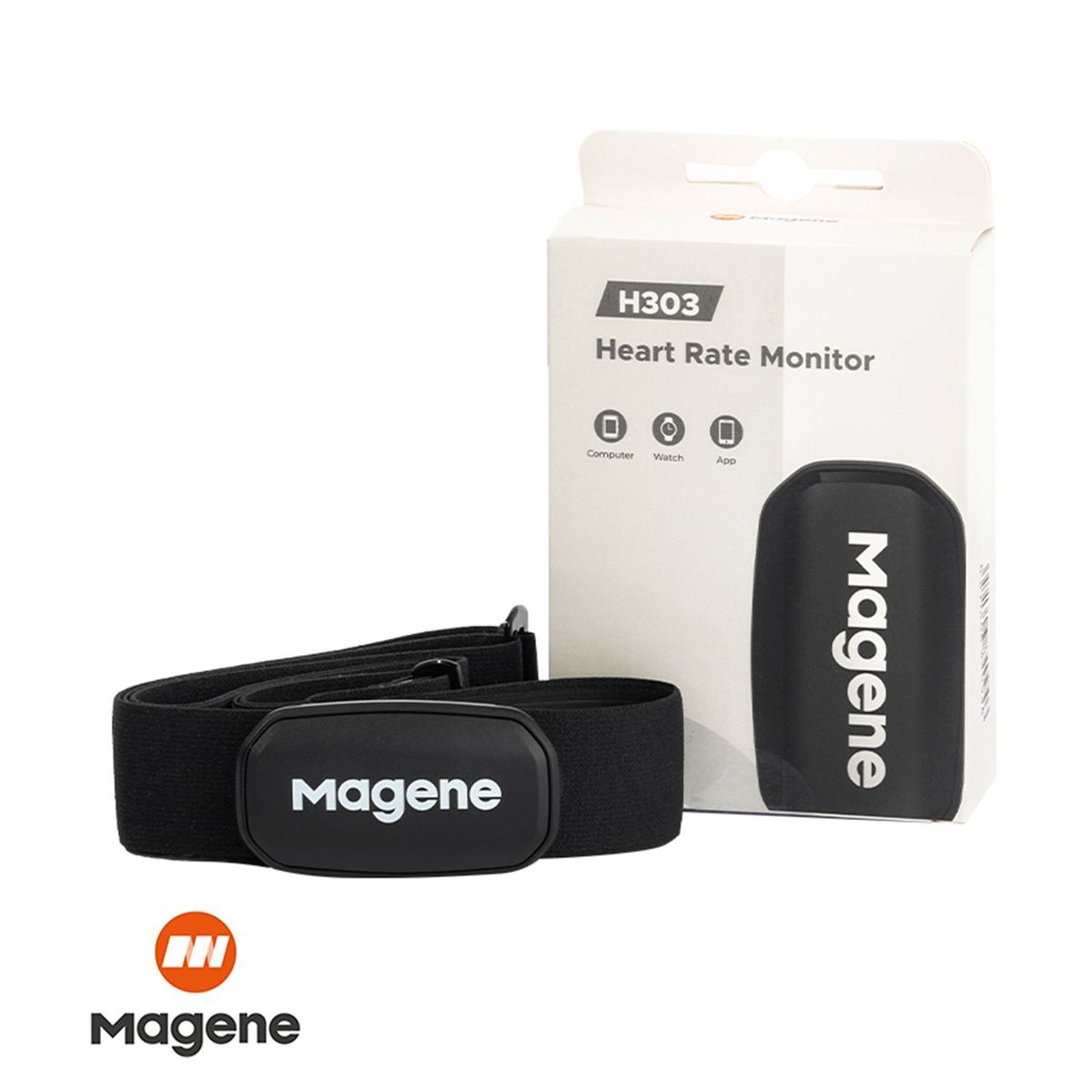  - Banda de ritmo cardíaco Magene H303